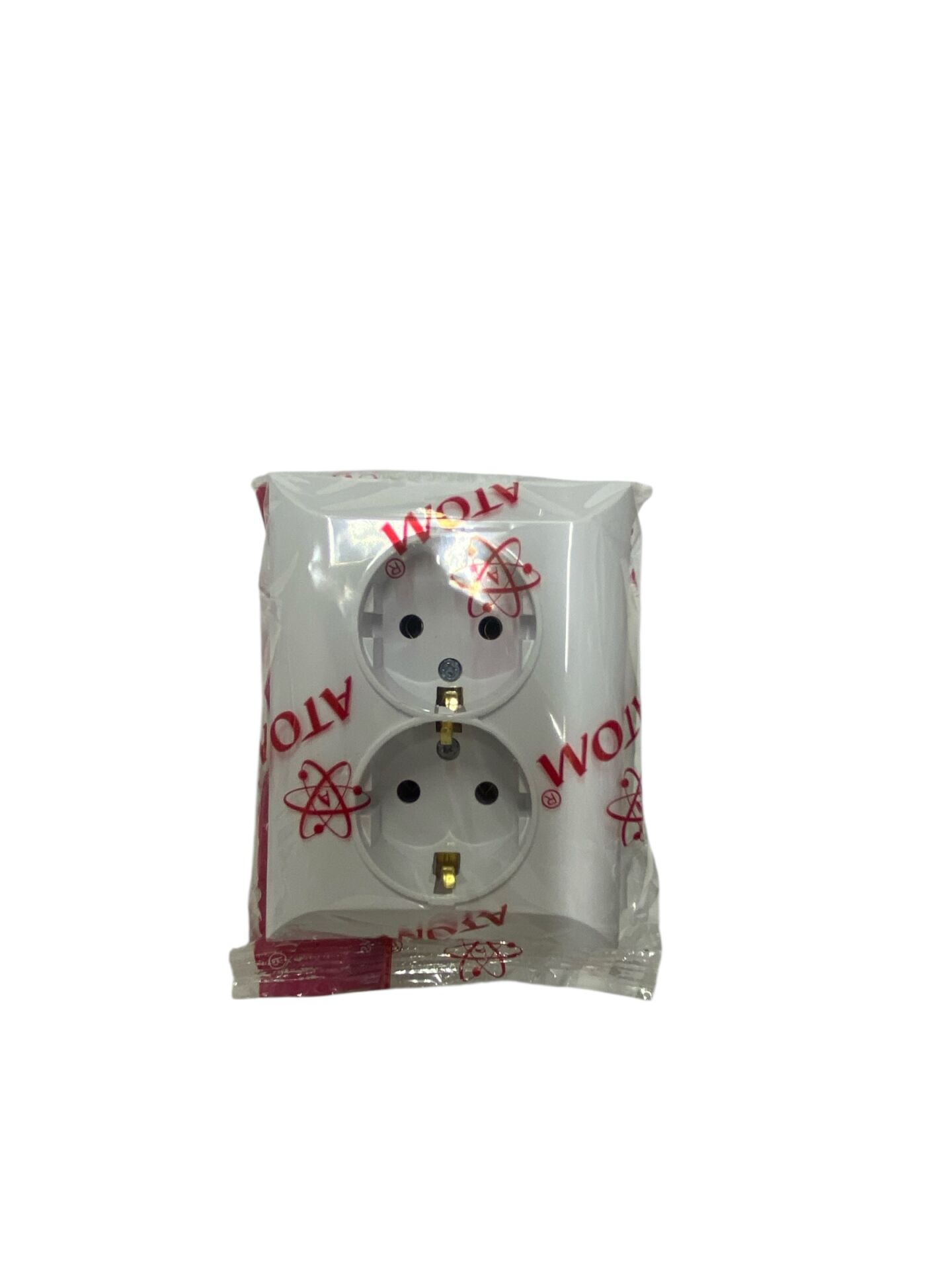 ATOM TOPRAKLI 2Lİ PRİZ