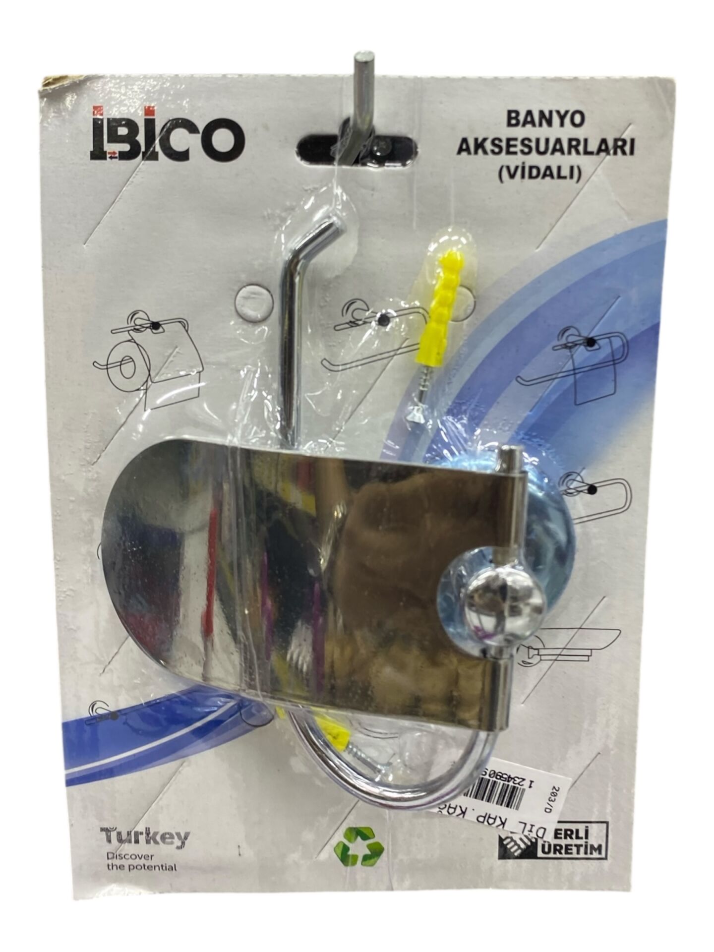 İBİCO TUVALET KAĞITLIĞI  KAPAKLI