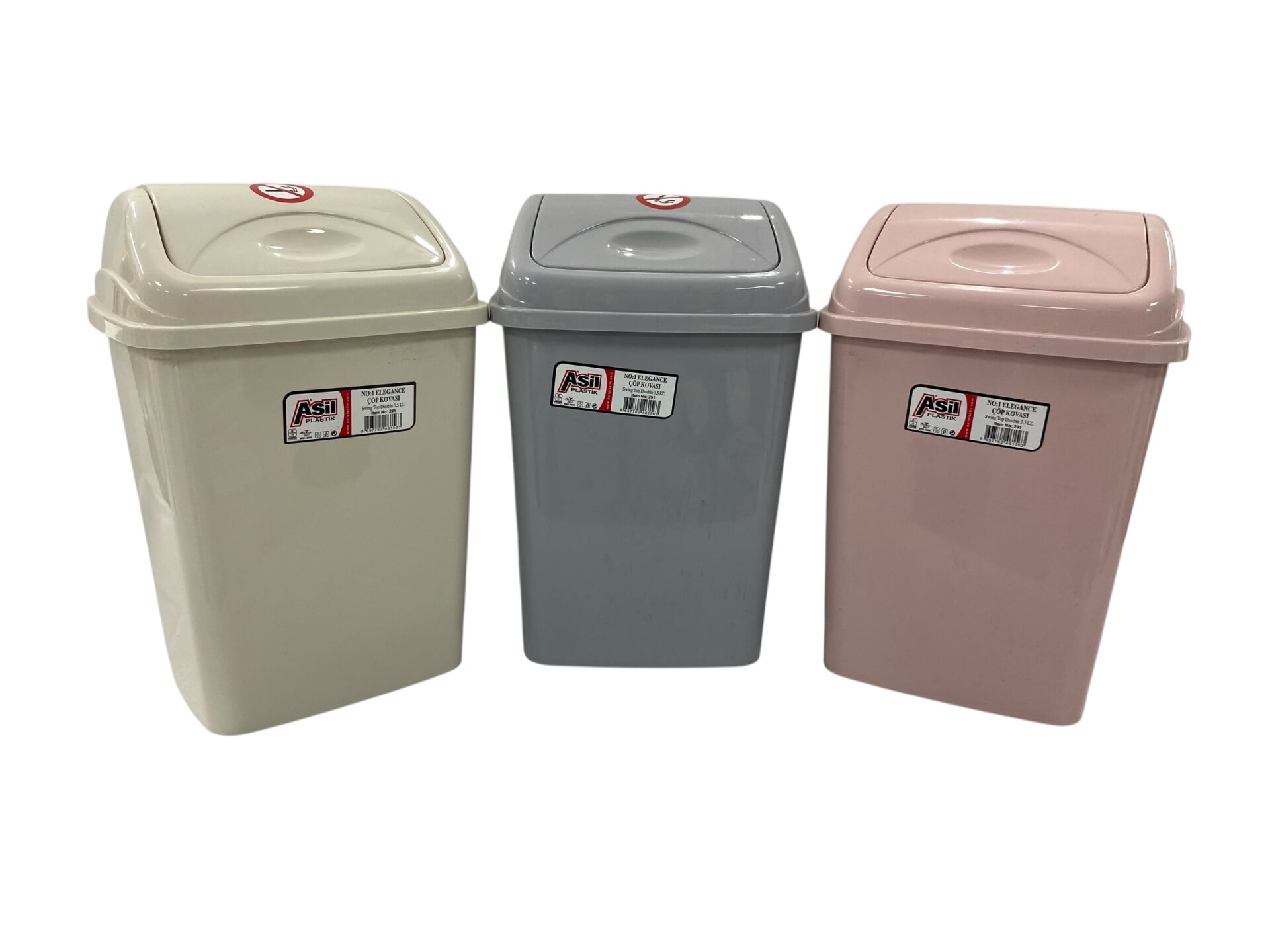 Asil Çöp Kovası 3.5 Lt