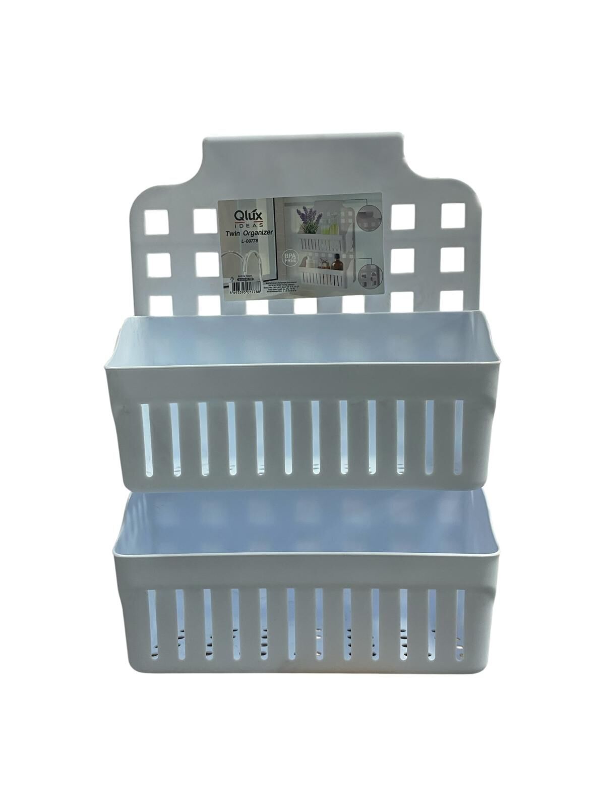 PLASTİK 2 KATLI ASKI APARATLI MUTFAK ORGANİZERİ