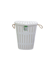 Bambu Halatlı kirli sepeti