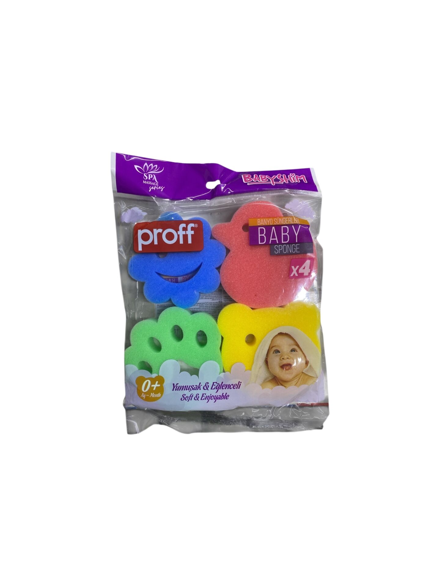 PROFF 4 LÜ BEBEK SÜNGERİ